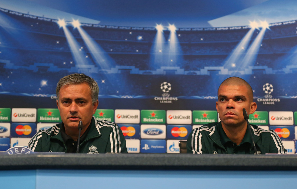 Jose+Mourinho+Pepe+Real+Madrid+Press+Conference+xuFUWQ4QUIdx