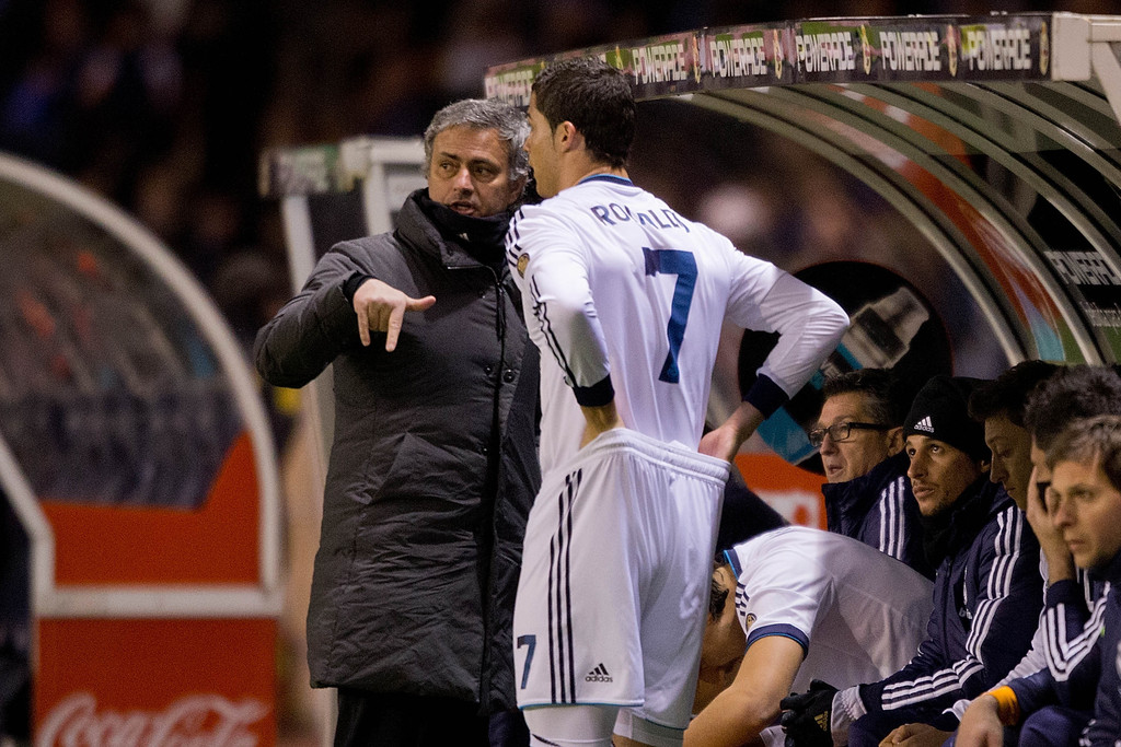 Jose+Mourinho+Cristiano+Ronaldo