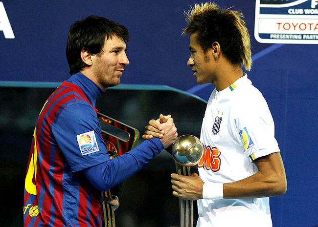 neymar messi