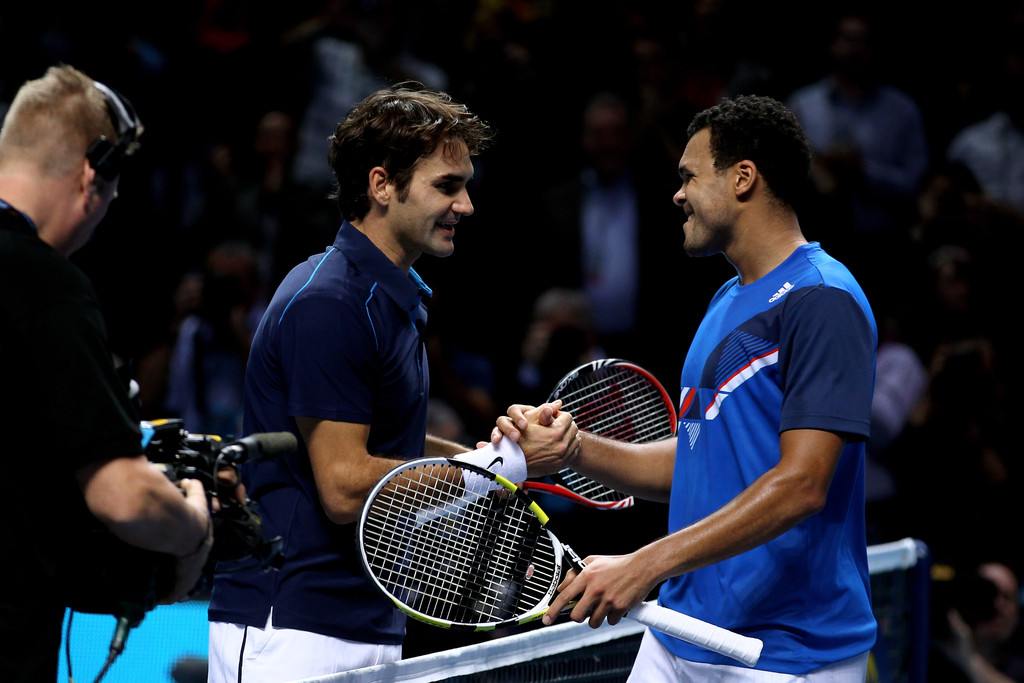 Roger+Federer+Jo+Wilfried+Tsonga