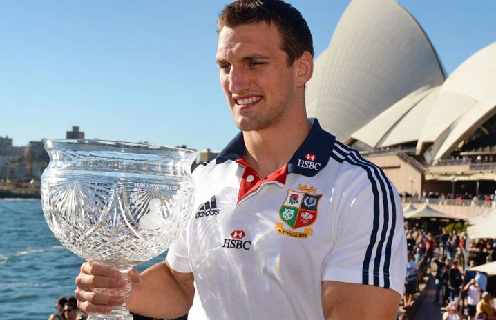 British & Irish Lions captain Sam Warburton test victory