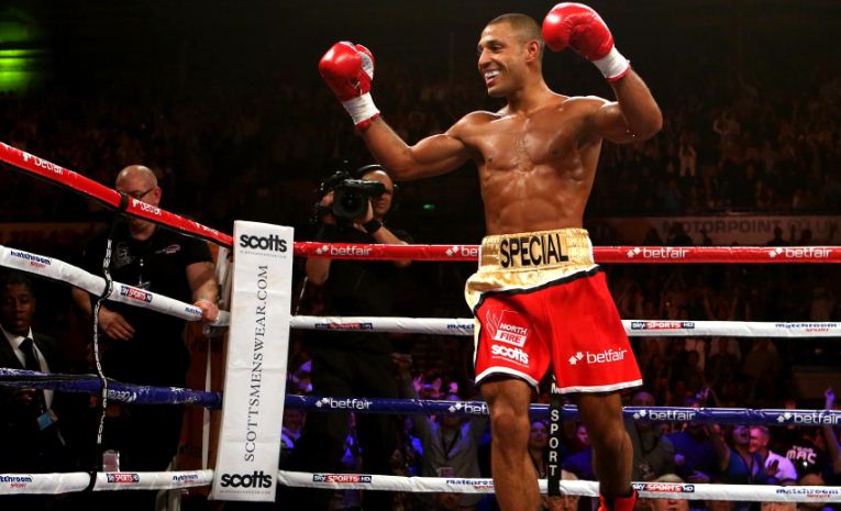 British welterweight Kell Brook v Ukranian Vyacheslav Senchenko