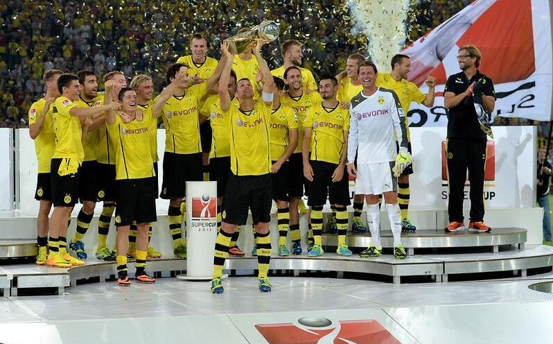 German Supercup won Borussia Dortmund