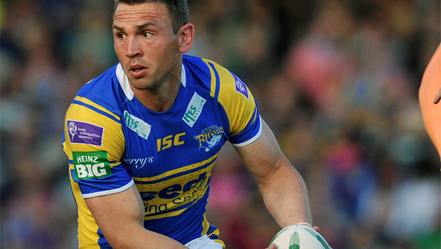 Leeds Rhinos Kevin Sinfield  former coach Graham Murray