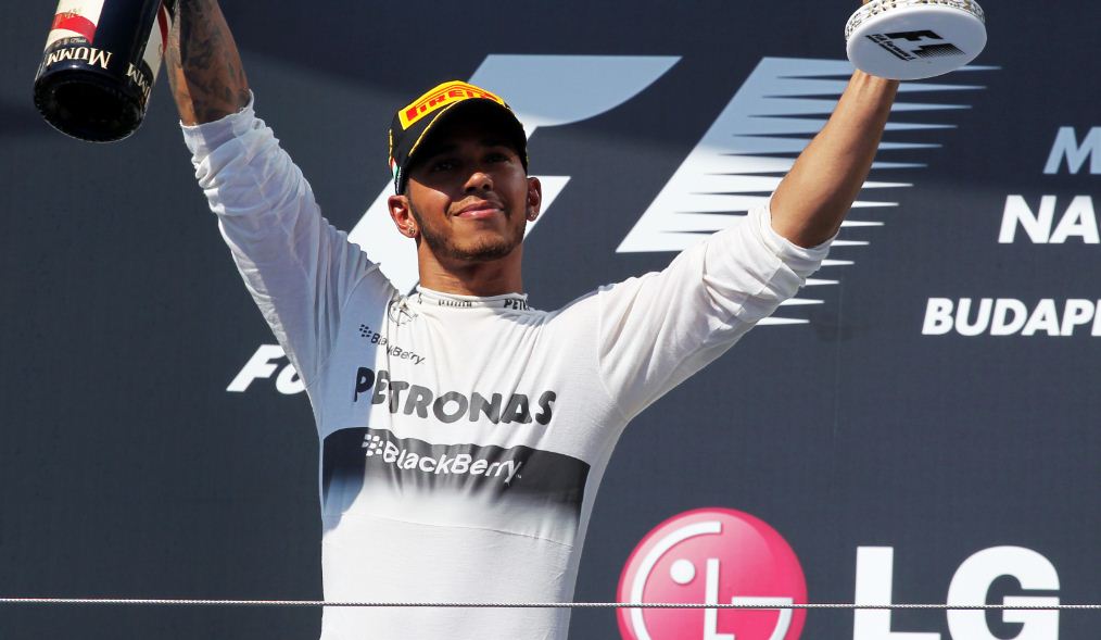 Lewis Hamilton Formula One Hungarian Grand Prix
