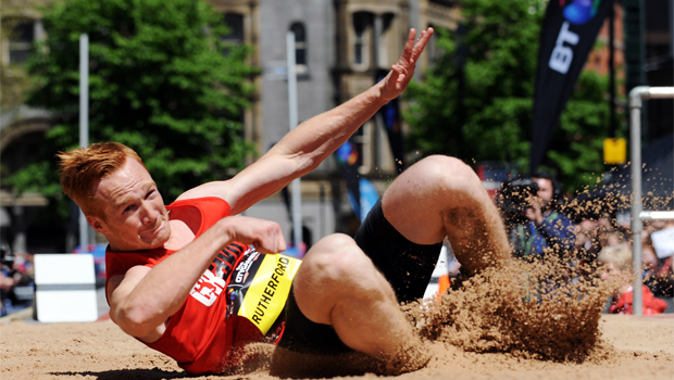 Olympic long jumping champ Greg Rutherford