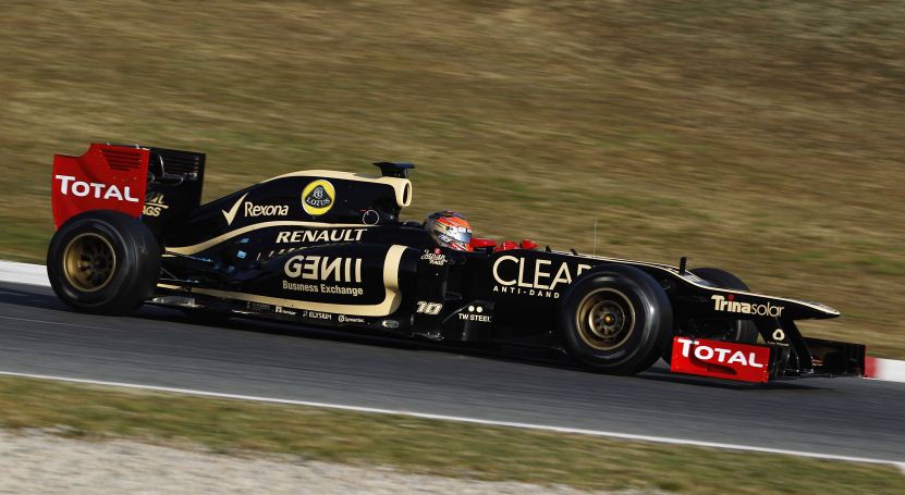 Romain Grosjean lotus