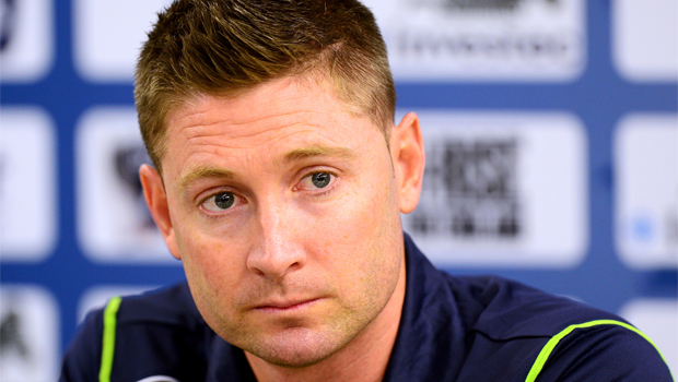 Australia captain Michael Clarke ashes test