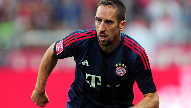 Bayern Munich winger Franck Ribery