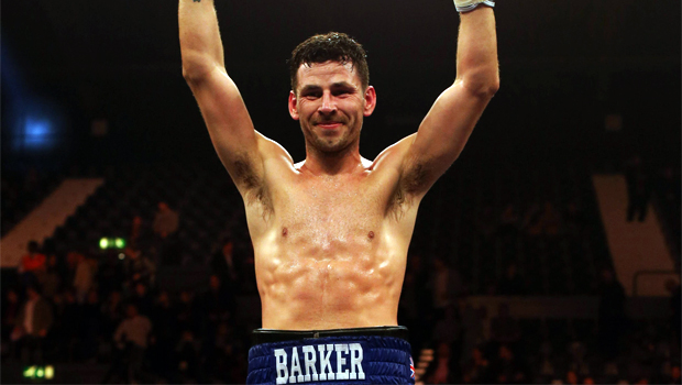 British boxer Darren Barker triumphed in a split decision