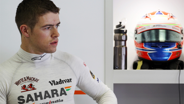 Force India Paul di Resta frustrated