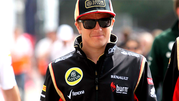 Lotus driver Kimi Raikkonnen