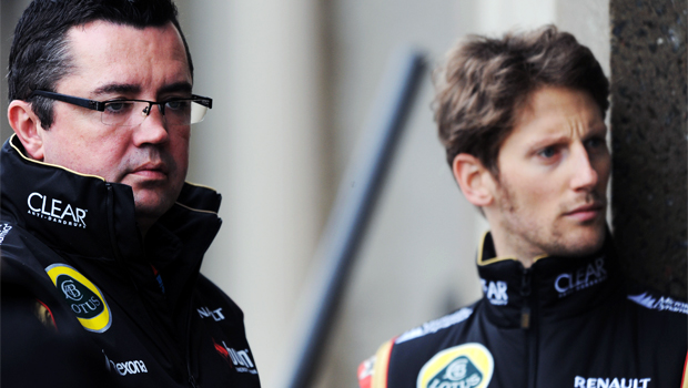 Lotus team principle Eric Boullier