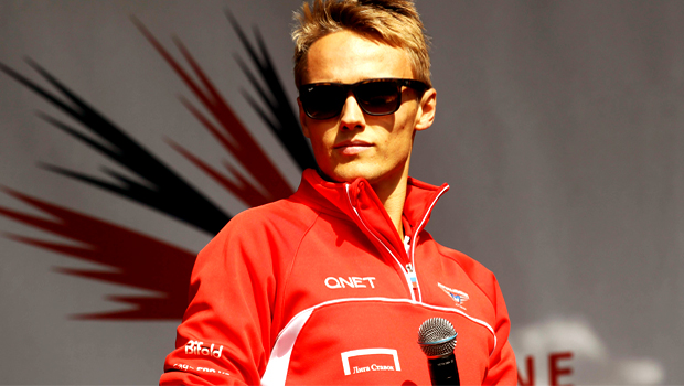 Marussia driver Max Chilton