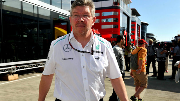 Mercedes team principle Ross Brawn