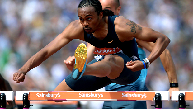 Olympic champion Aries Merritt World Championships