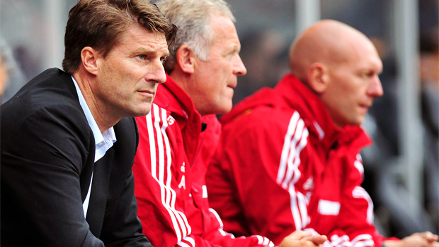 Swansea boss Michael Laudrup unhappy