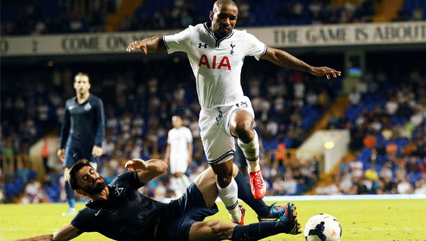 Tottenham striker Jermain Defoe net goal europa