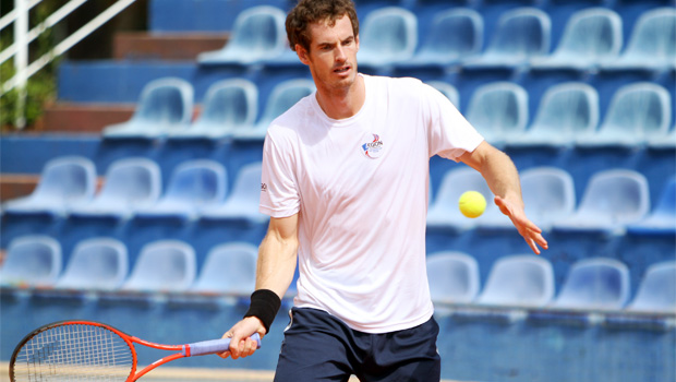 Andy Murray v Borna Coric  Davis Cup