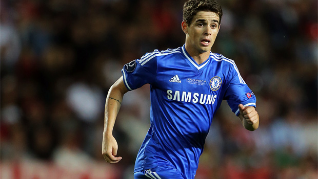 Chelsea midfielder Oscar