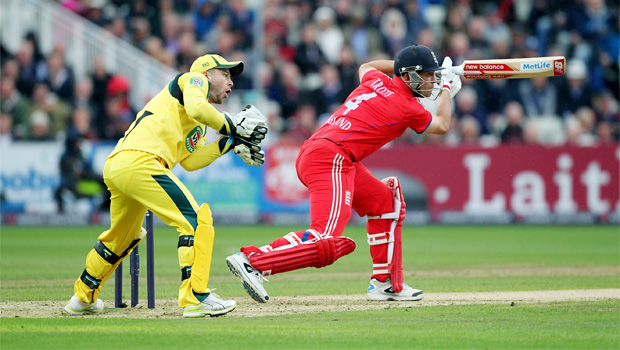 England cricketers v Australia ODI