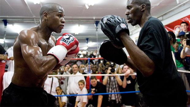 Floyd Mayweather Jr v Saul Alvarez boxing