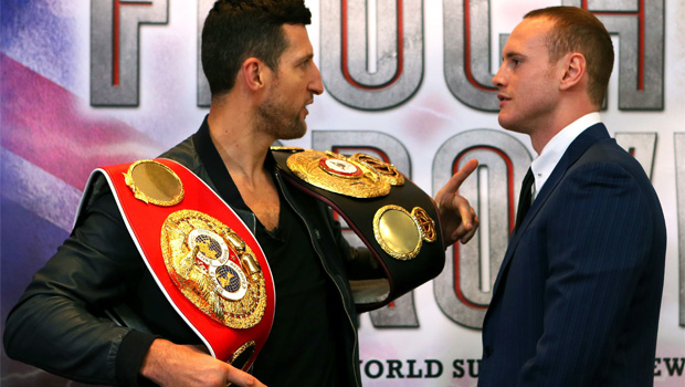 George Groves v Carl Froch boxing