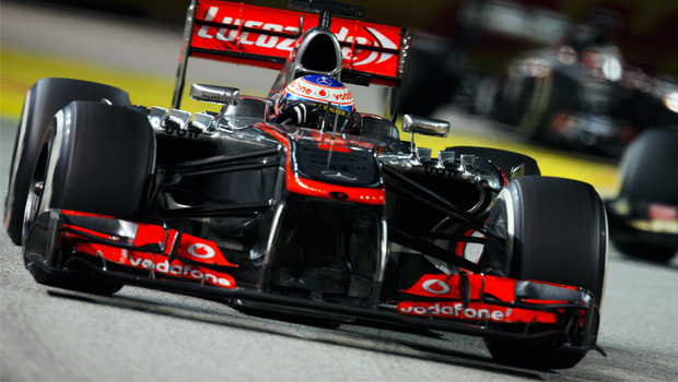 McLaren Jenson Button singapore GP