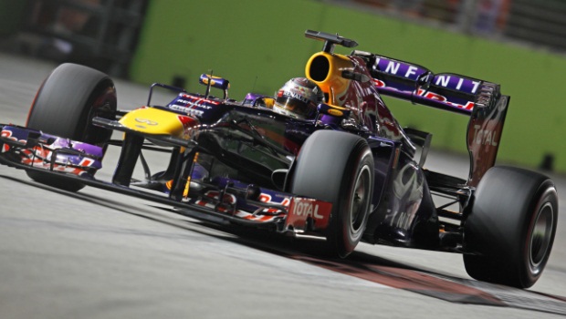 Red Bull Sebastian Vettel  Singapore GP