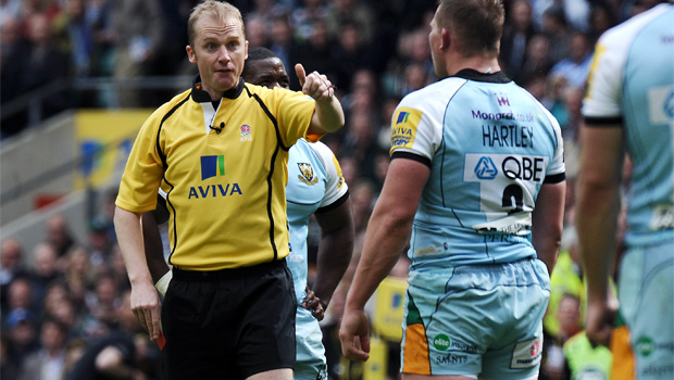 Referee Wayne Barnes new rugby union scrum laws