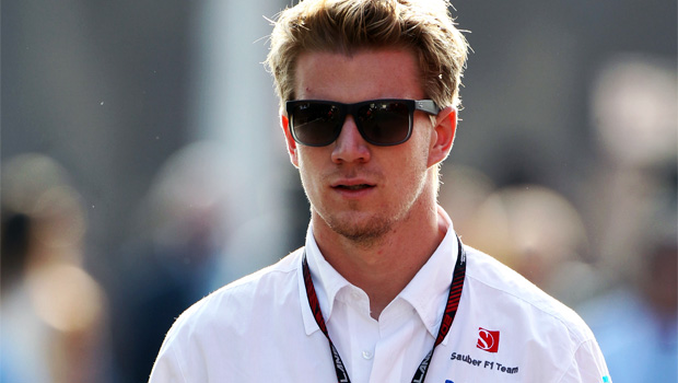 Sauber driver Nico Hulkenberg italian gp 2013