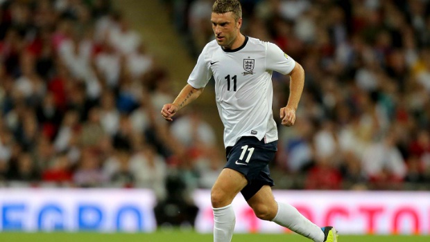 Striker Rickie Lambert england