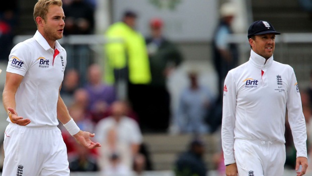 Stuart Broad and Graeme Swann cricket