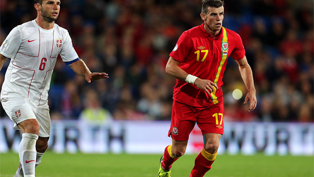 Wales striker Gareth Bale