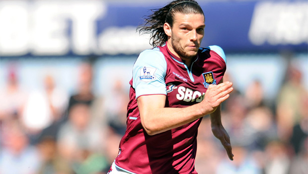 West Ham United and England striker Andy Carroll