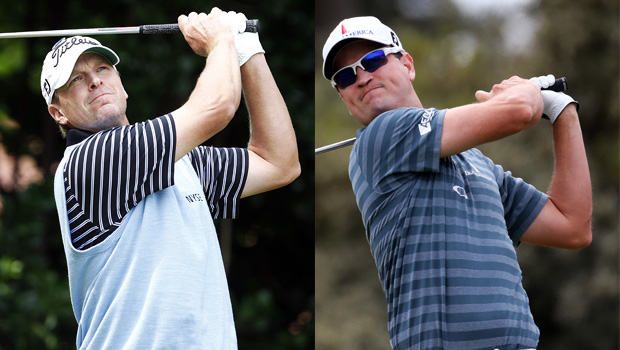 Zach Johnson and Steve Stricker USA team Presidents Cup