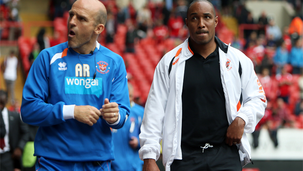 blackpool manager Paul Ince