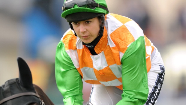 female jockey Hayley Turner