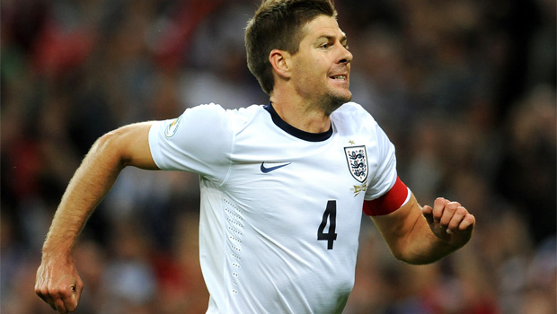 England captain Steven Gerrard