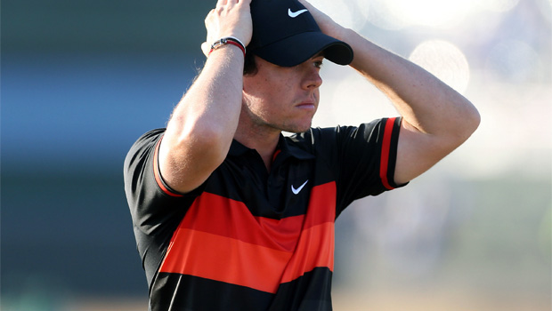 Golf Rory McIlroy struggled 2013