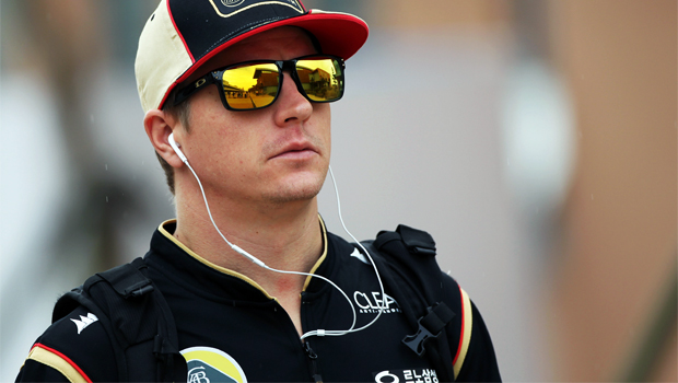 Lotus driver Kimi Raikkonen