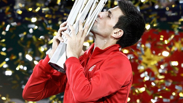 Novak Djokovic defeated Juan Martin Del Potro Shanghai Masters