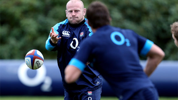 Dan Cole England v New Zealand 