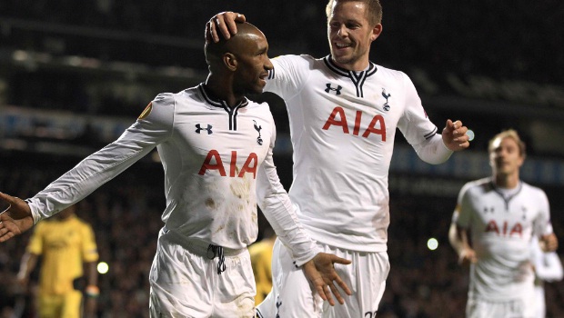 Jermain Defoe Tottenham v Sheriff Tiraspol europa league