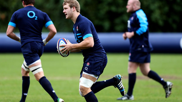 Joe Launchbury England rugby v all blacks