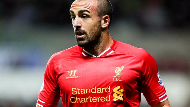 Jose Enrique Liverpool defender 