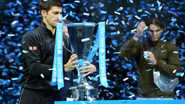 Novak Djokovic defeated Rafael Nadal ATP World Tour Finals