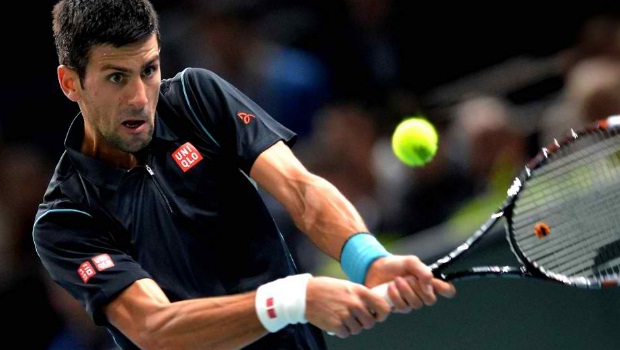 Novak Djokovic v Stanislas Wawrinka quarter-finals Paris Masters