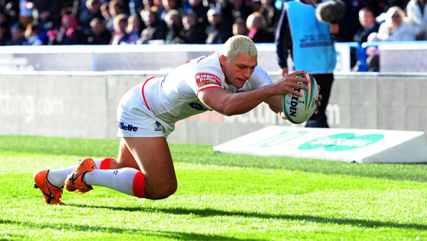 Ryan Hall England scores v ireland rugby league world cup