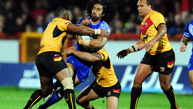 Samoa v Papua New Guinea Rugby League World Cup 2013